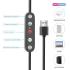 Proove Halo12 RGB Ring LED Lamp (12inch) with Tripod - white